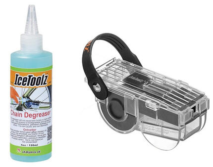 IceToolz Kettenreiniger und Entfetter (120ml) - Umweltfreundliches Set