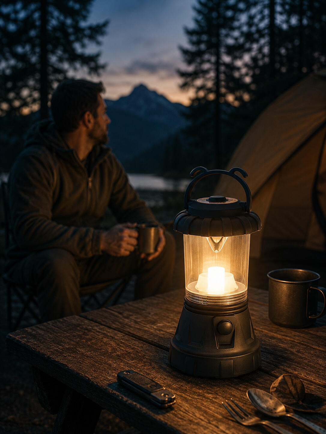 Camping-Taschenlampe 11 LED 4/4