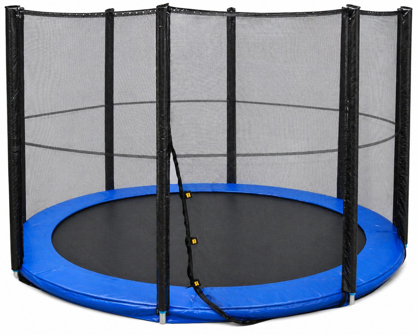 KUBISPORT Ochranná síť na trampolínu 429 cm - 4 W-nohy