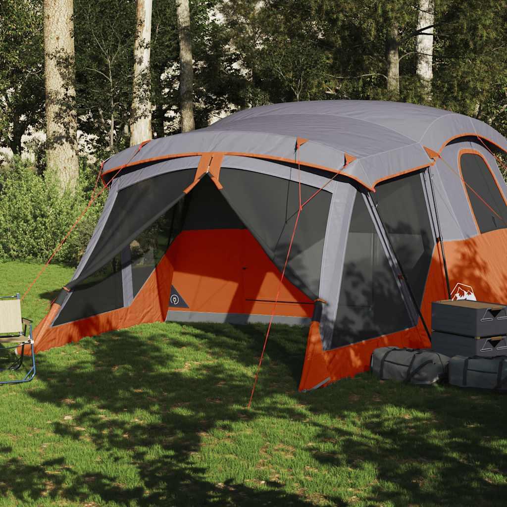Tienda Vidaxl Impermeable de 4 Personas con Toldos - Naranja 7/7
