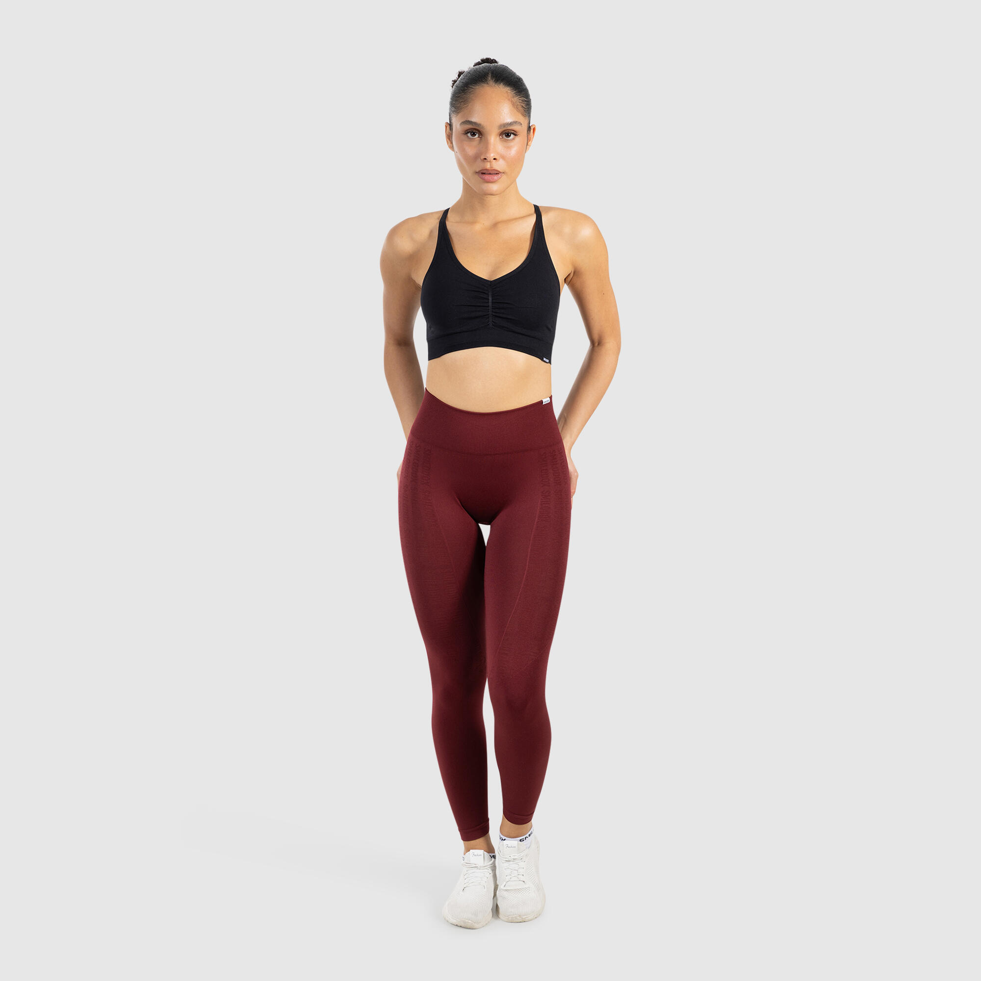Damen Leggings Layne Bordeaux 3/5