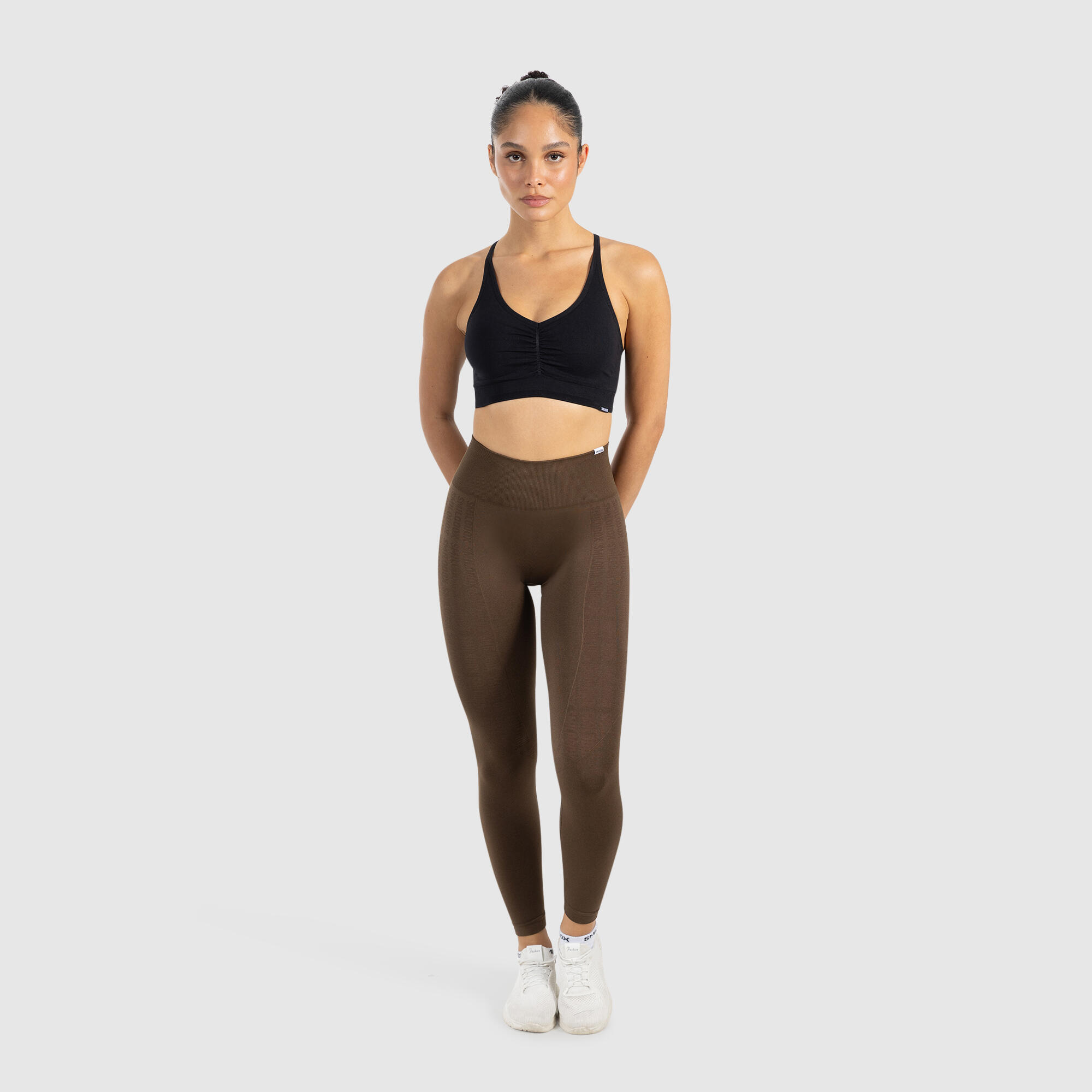 Damen Leggings Layne Braun 3/6