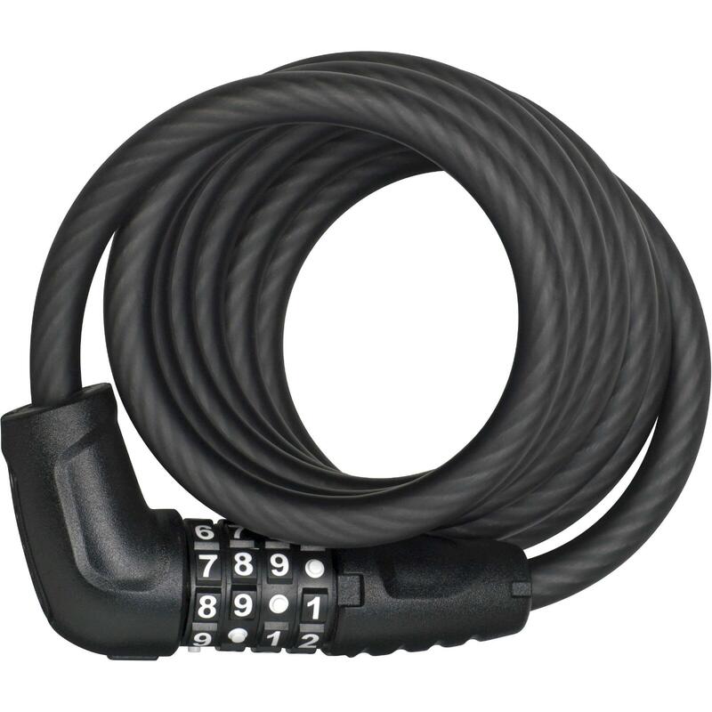 Antifurt ABUS Numero 5510, 180 cm x 10 mm, negru.