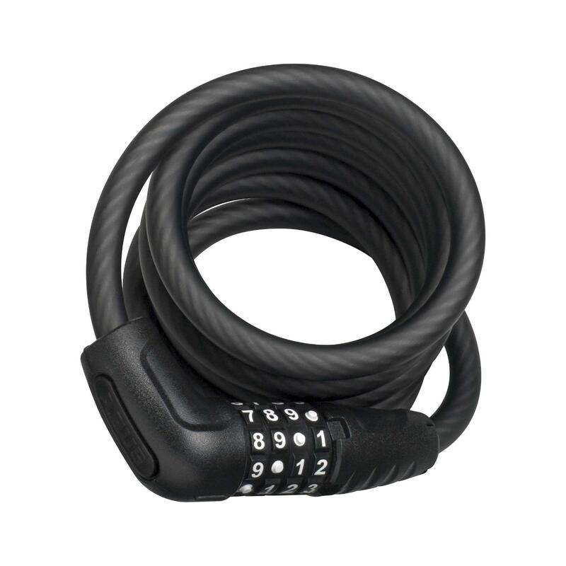 Antifurt ABUS Numero 5510, 180 cm x 10 mm, negru.
