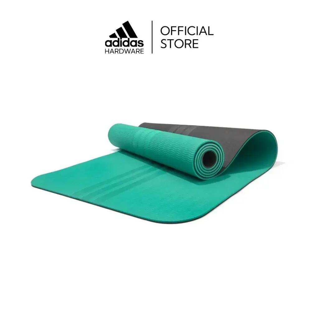 Double Sided Yoga Mat 6mm Pure Teal