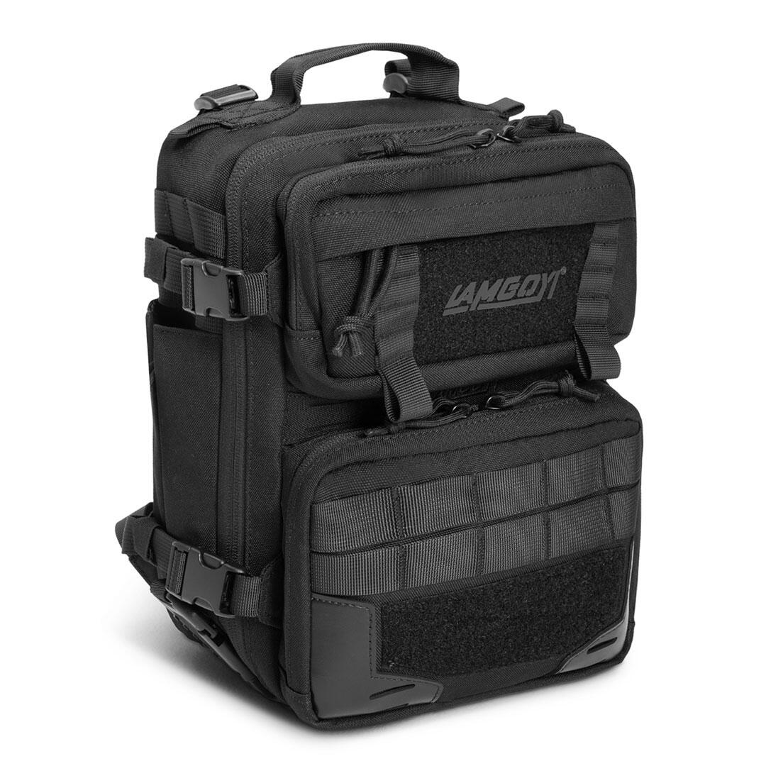 LAMGOYI TRAIN 9L GYM & HYROX Backpack for Fitness Enthusiasts – Black - IRONTEC