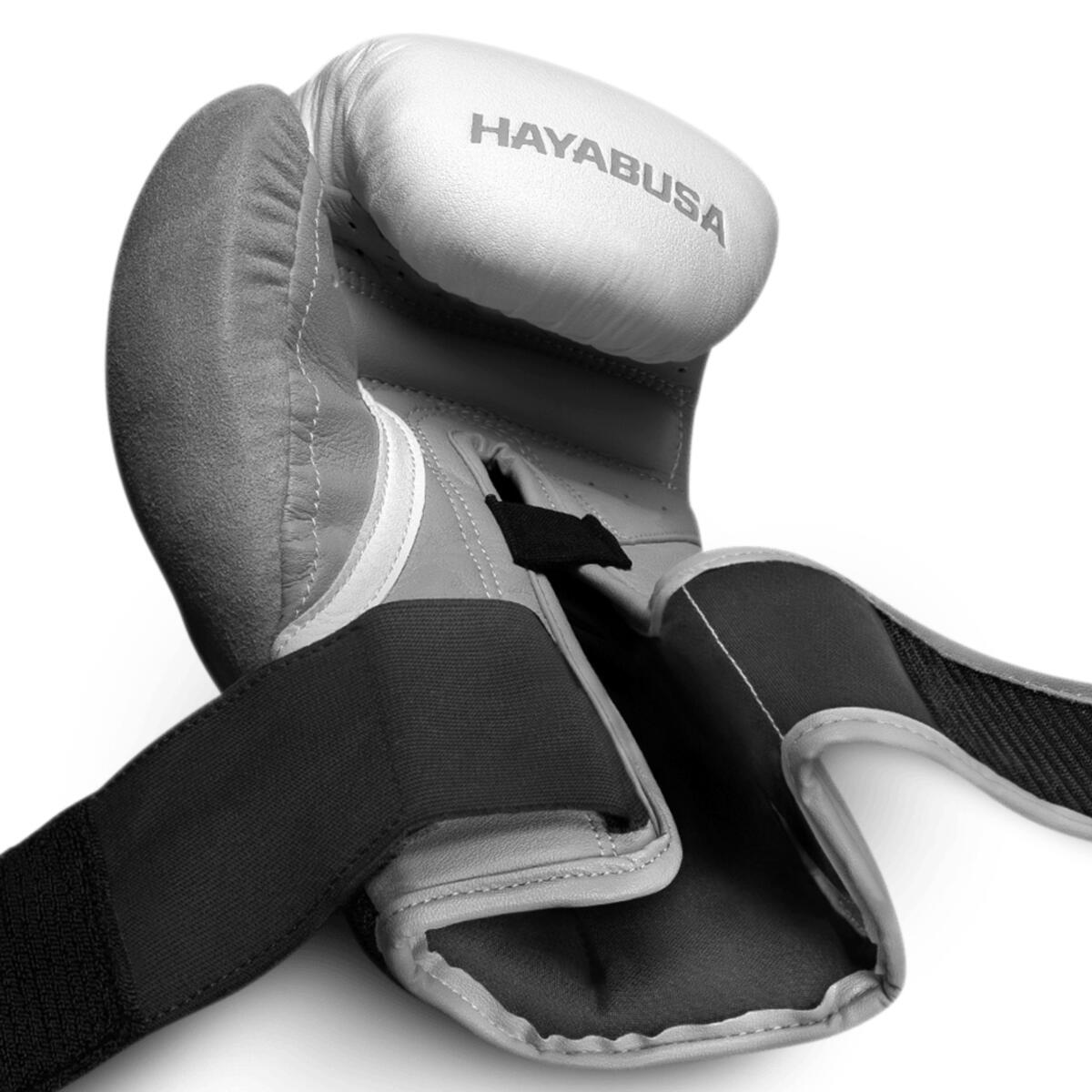 Guantoni Boxe Hayabusa T3 Bianco/Grigio 14 oz 2/6