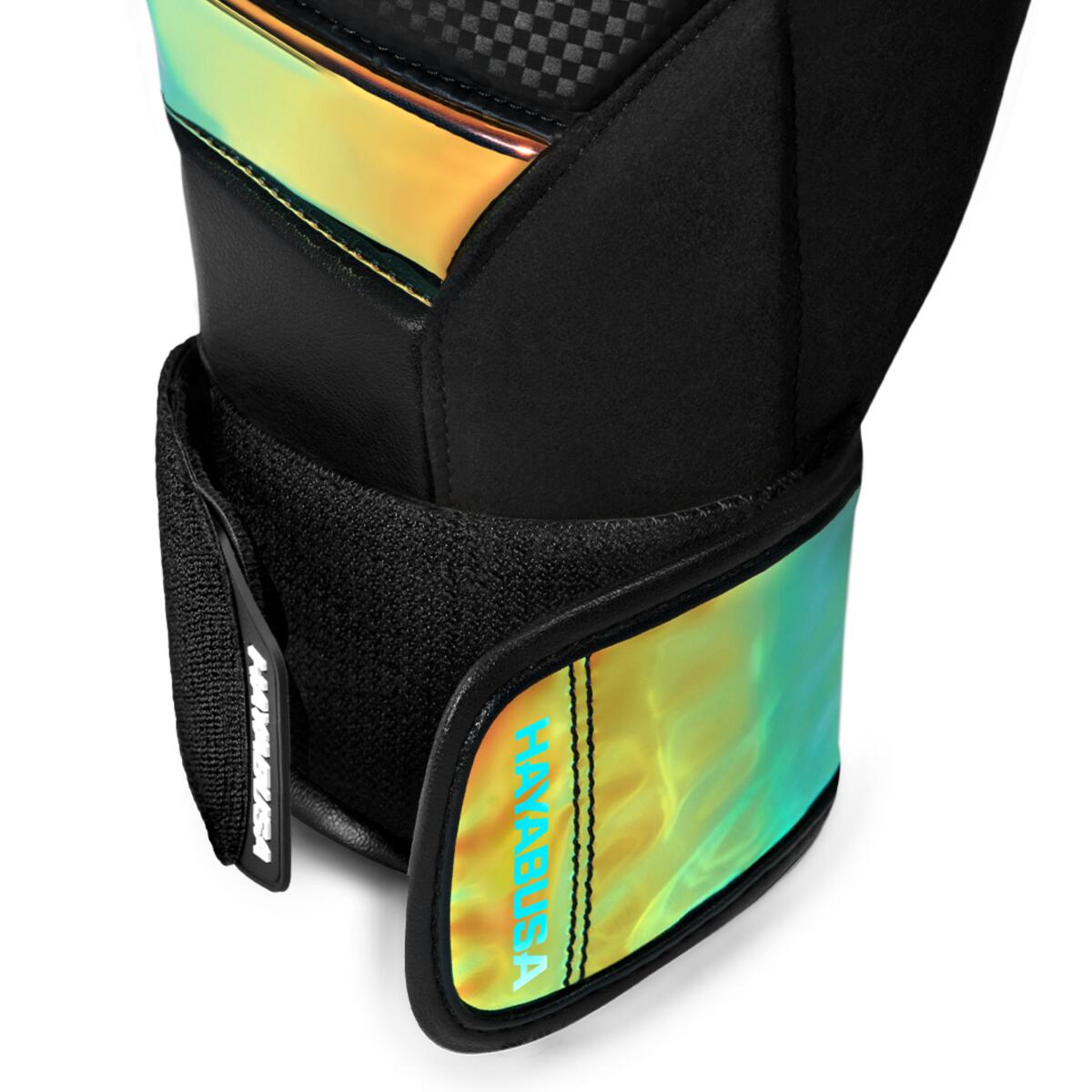 Boxhandschuhe Hayabusa T3 Schwarz irisierend 12 oz 3/6