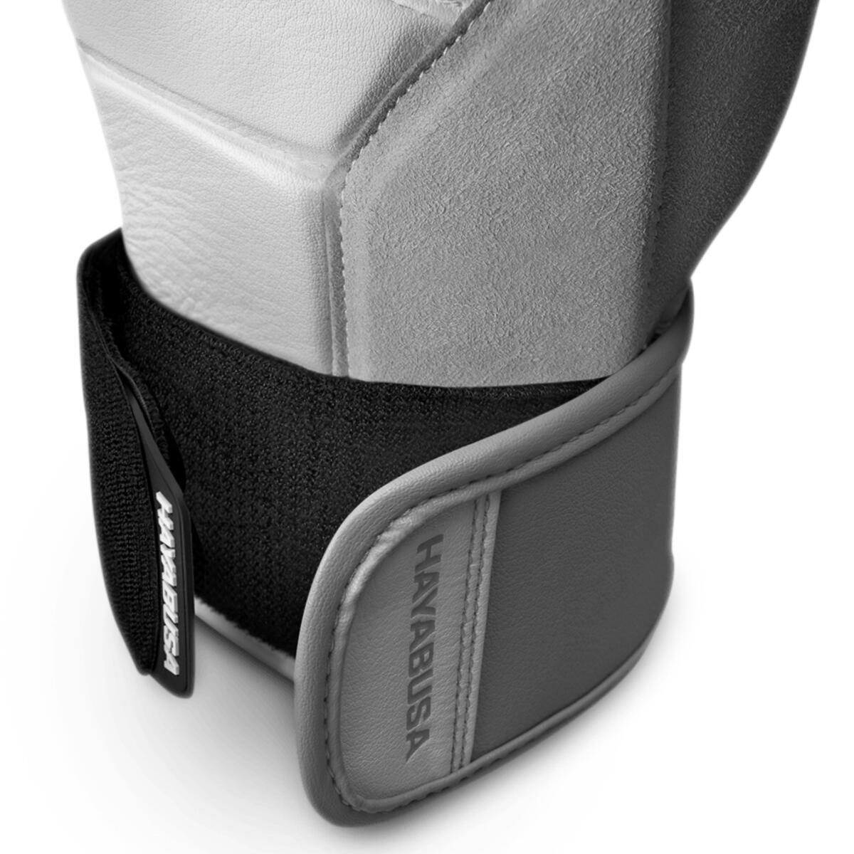 Guantoni Boxe Hayabusa T3 Bianco/Grigio 14 oz 5/6
