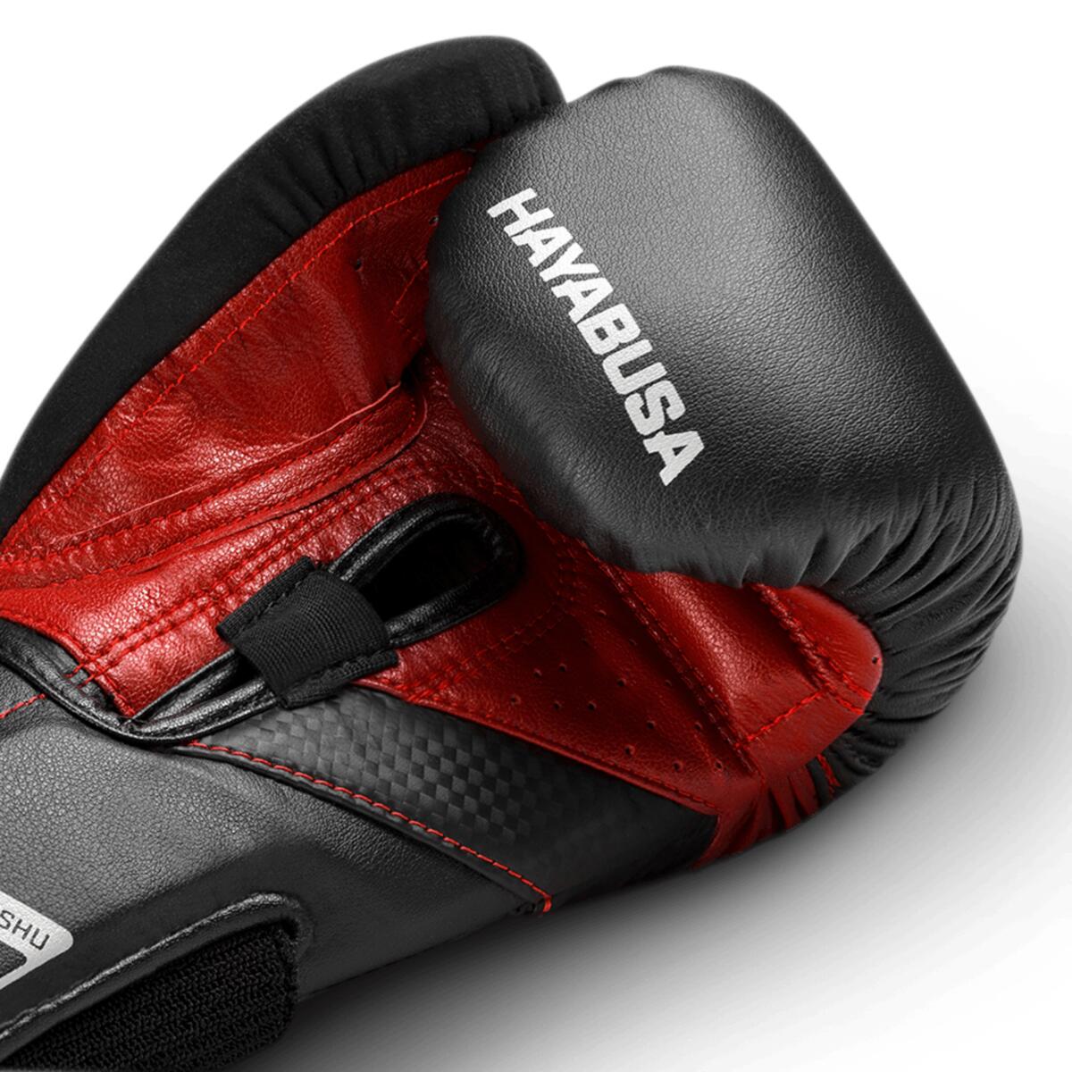 Boxhandschuhe Hayabusa T3 Schwarz/Rot 16 oz 2/6