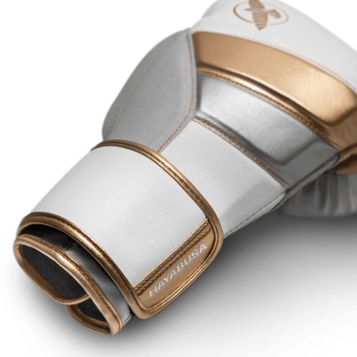 Boxhandschuhe Hayabusa T3 Weiss/Gold 10 oz 5/6