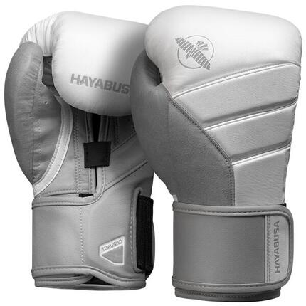 Gants de boxe Hayabusa T3 Blanc/Gris 16 oz