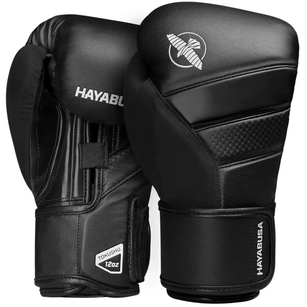 Boxing Gloves Hayabusa T3 Black 12 oz