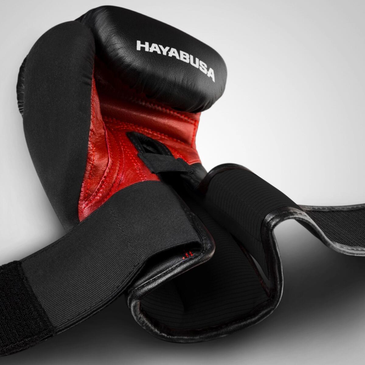 Boxhandschuhe Hayabusa T3 Schwarz/Rot 16 oz 4/6