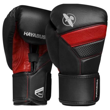 Boxhandschuhe Hayabusa T3 Schwarz/Rot 12 oz