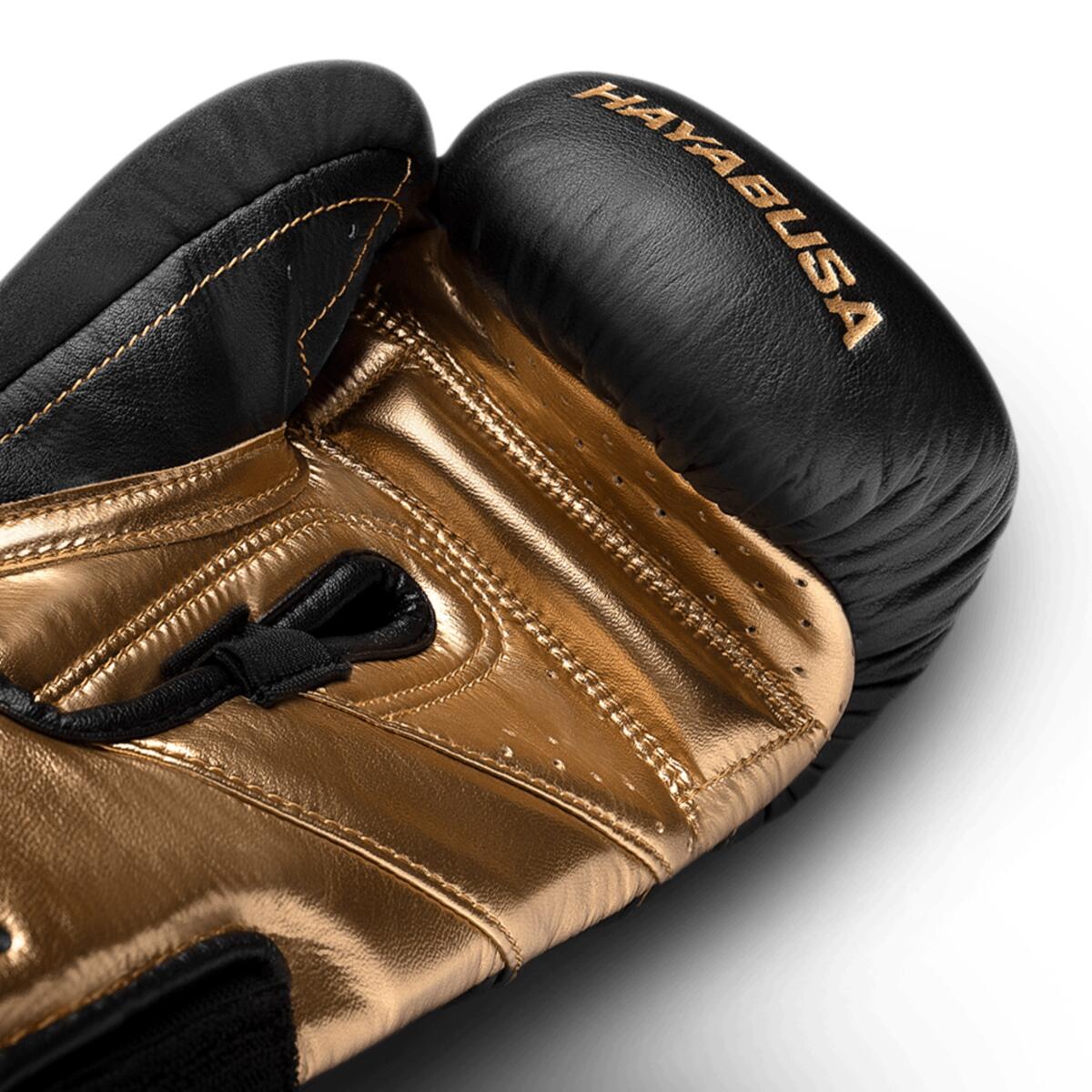 Guantoni Boxe Hayabusa T3 Nero/Oro 10 oz 6/6
