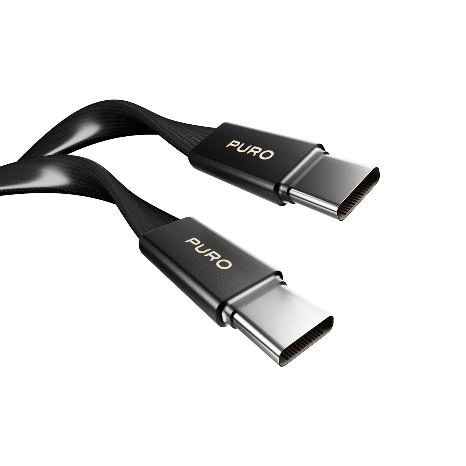 Cavo slim in tessuto intrecciato, da USB-C 2.0 a USB-C 2.0, 1m 2/7