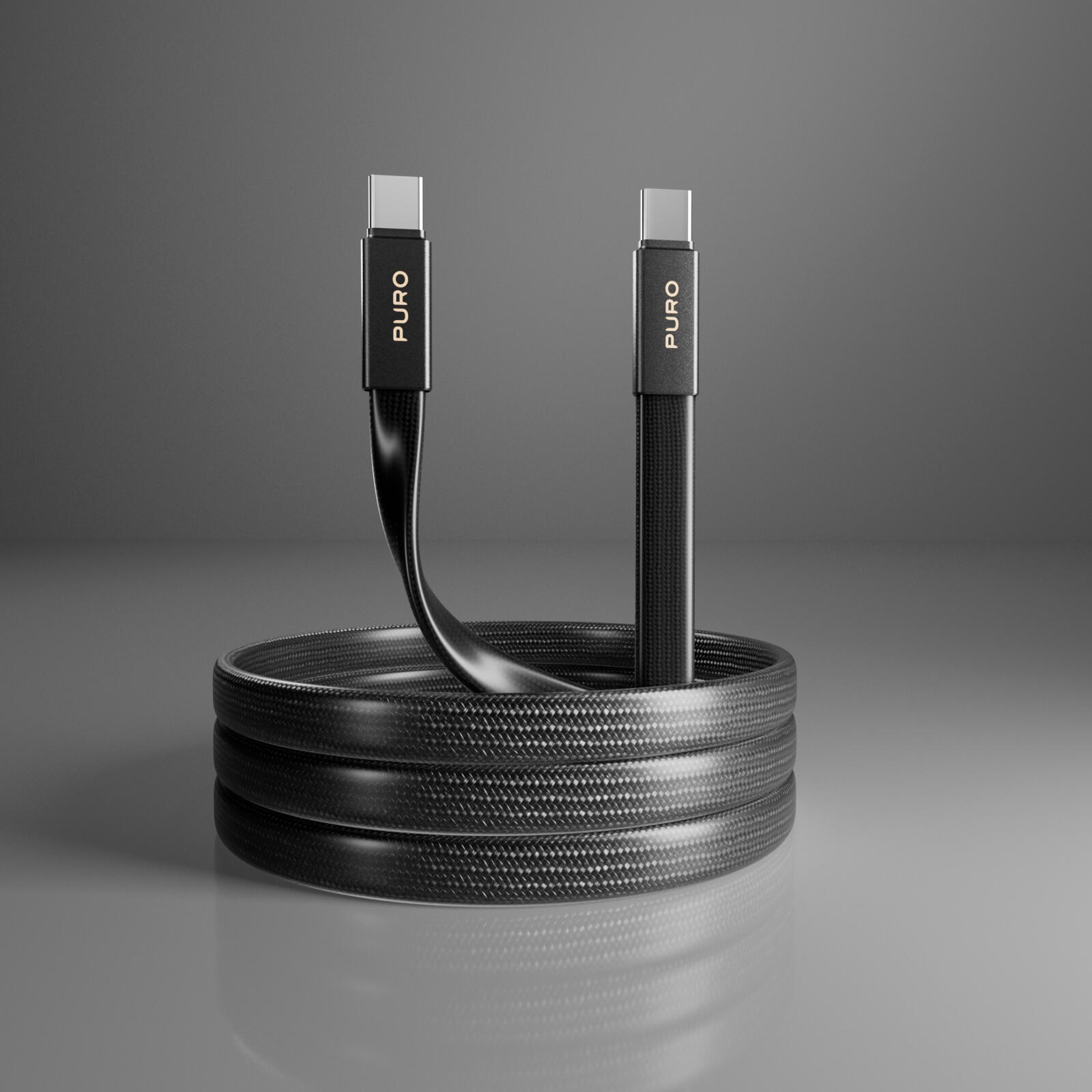 Cavo slim in tessuto intrecciato, da USB-C 2.0 a USB-C 2.0, 1m 7/7