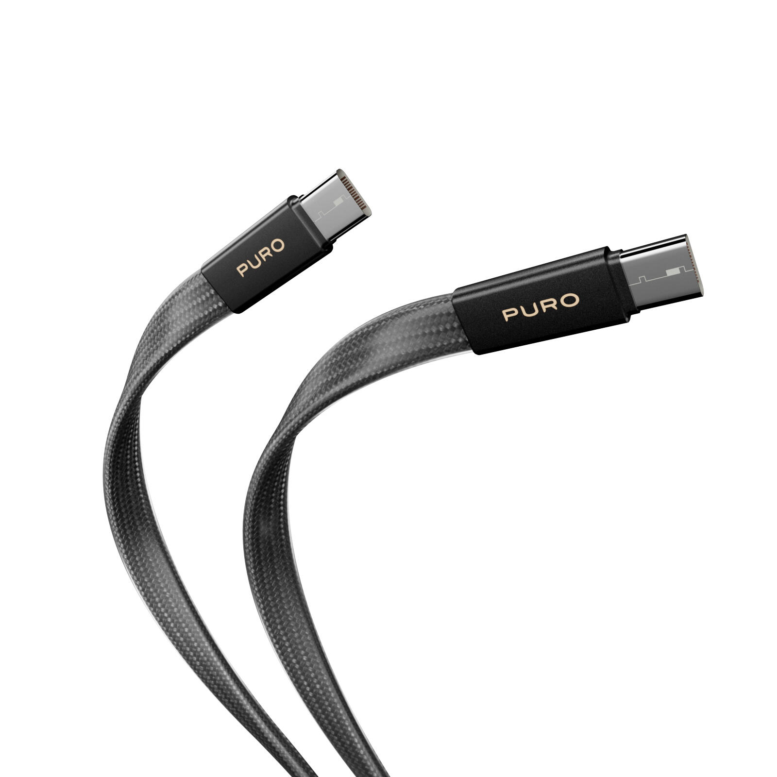 Cavo slim in tessuto intrecciato, da USB-C 2.0 a USB-C 2.0, 1m 4/7
