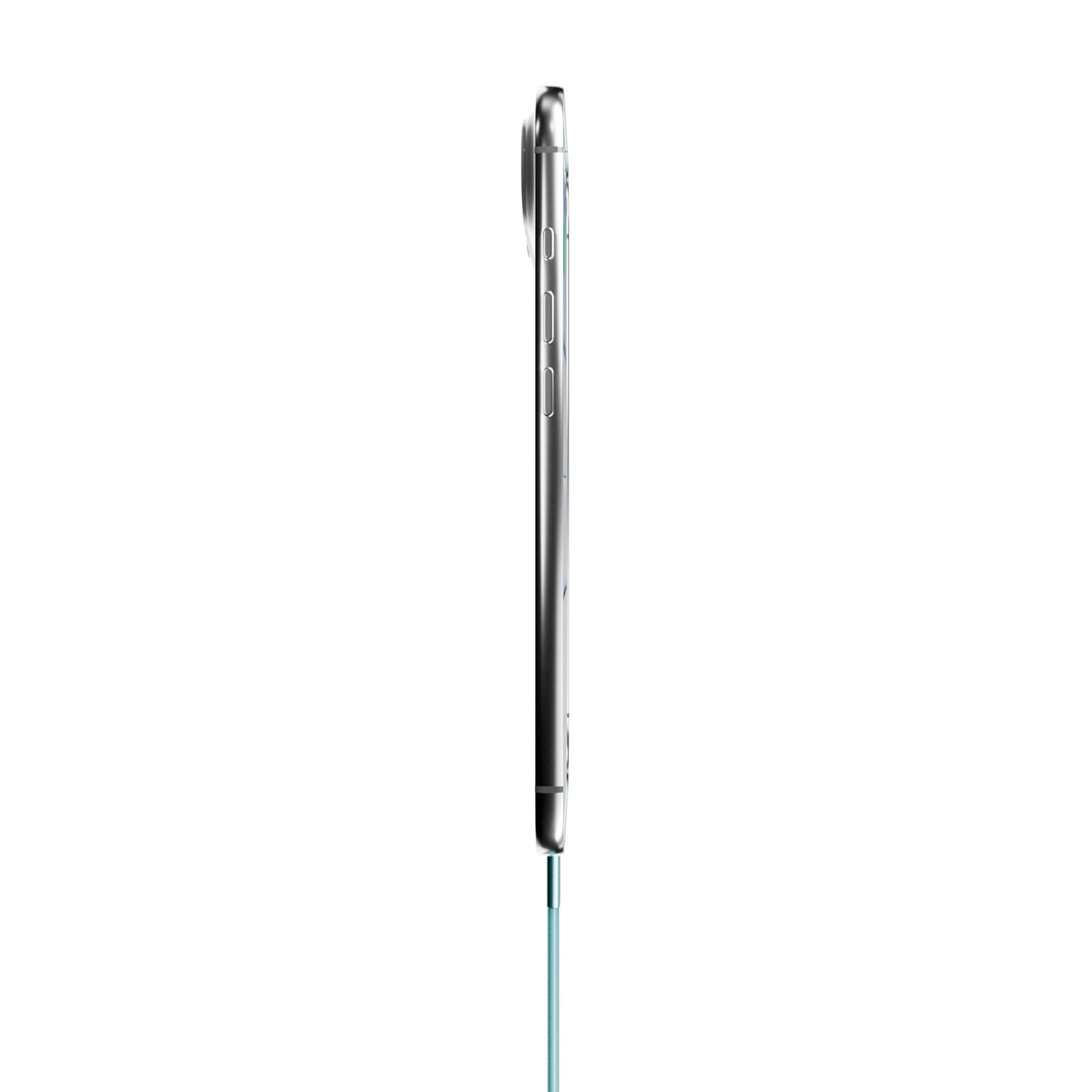 Câble fin en tissu tressé, USB-C 2.0 vers USB-C 2.0, 1 m 6/7