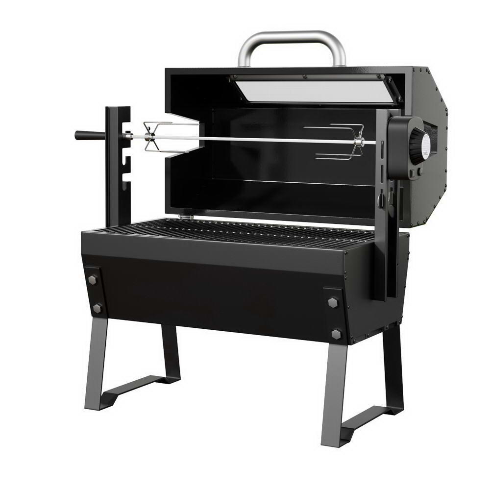 Grillz BBQ Grill Charcoal Electric Smoker Roaster