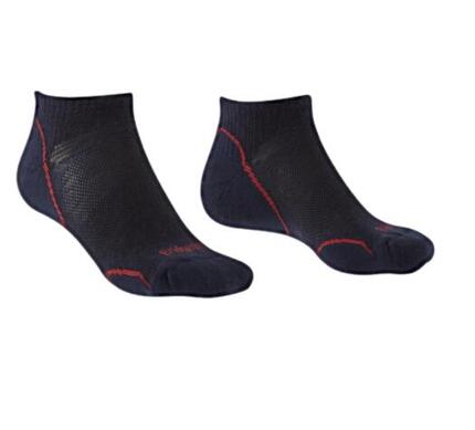 Ultra Light T2 Merino Performance Low Women's Dames wollen sokken Mid Grey/Surf