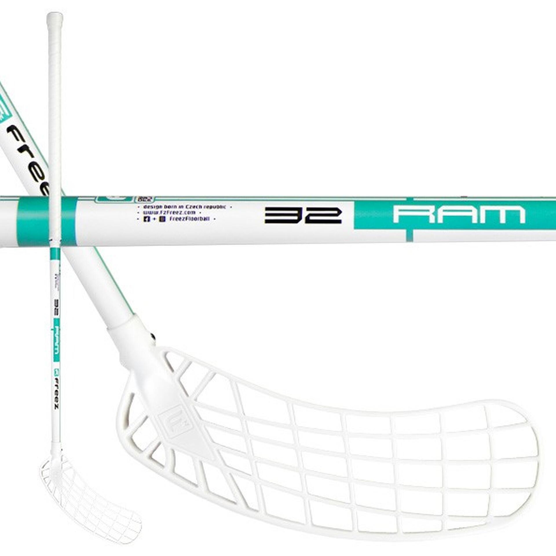 Unihockeyschläger Freez RAM 32 95 cm und olivgrün 1/1