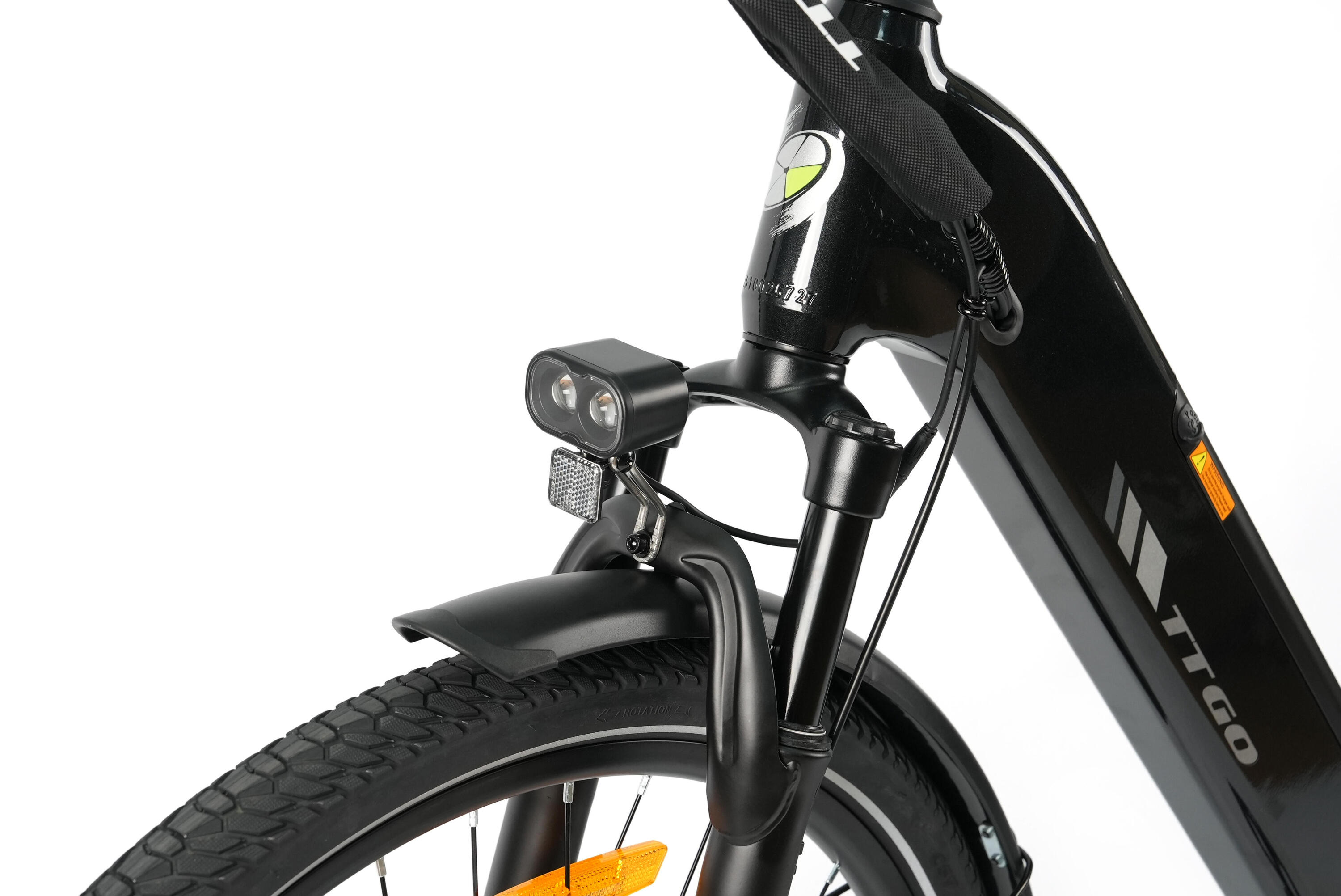 E-Bike de entrada baixa C3 SE 120km bicicleta elétrica unissex preto 5/7