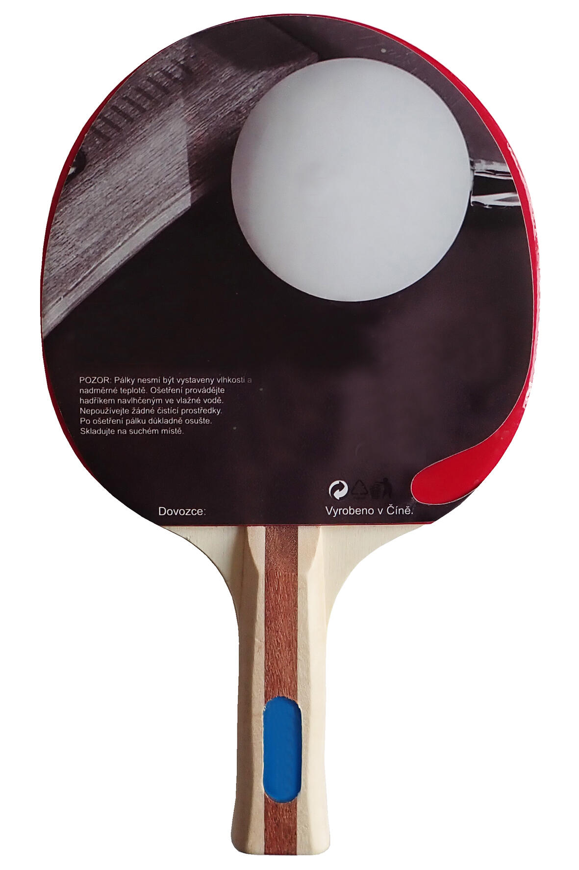 KUBISPORT Pálka na stolní tenis 1-star