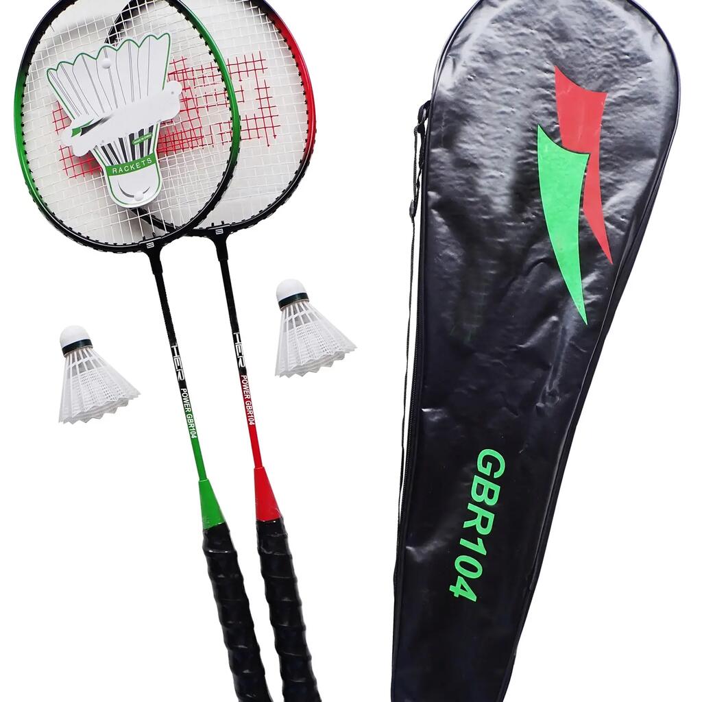 Badmintonová sada Alu rakety + košíček
