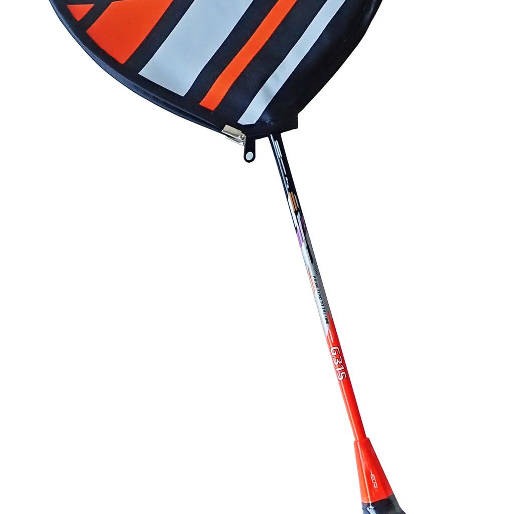 Badmintonová raketa s oceľovým rámom - G315K