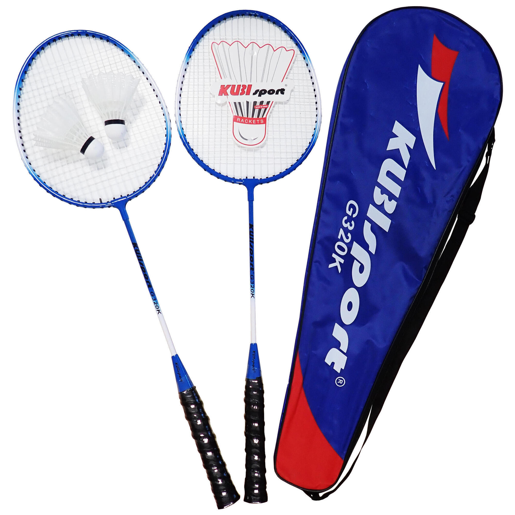 KUBISPORT Sada badmintonové pálky + košíček - G320K