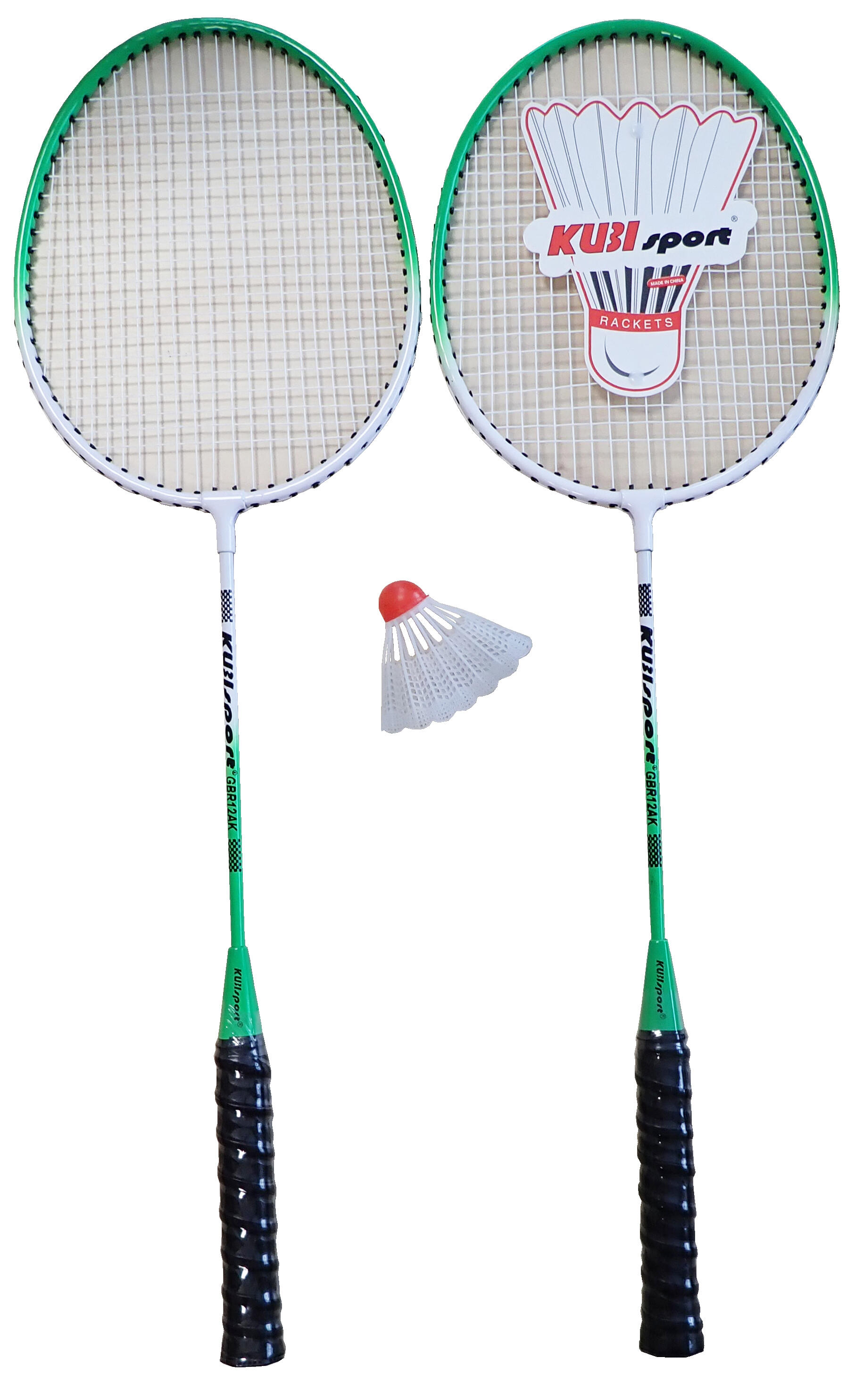 Badmintonset - 2 Schläger + Korb + Koffer 2/4