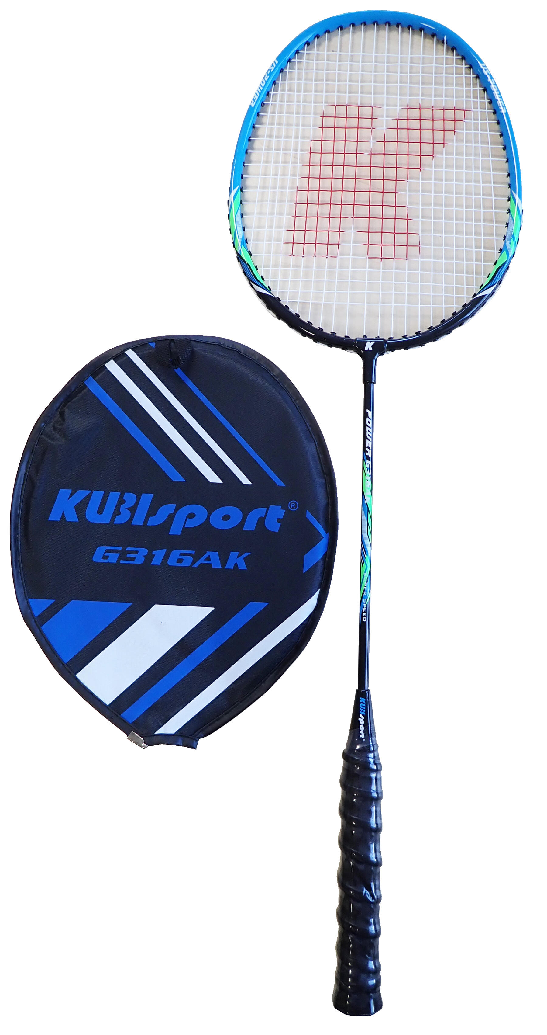 KUBISPORT Badmintonová raketa s pouzdrem G316AK