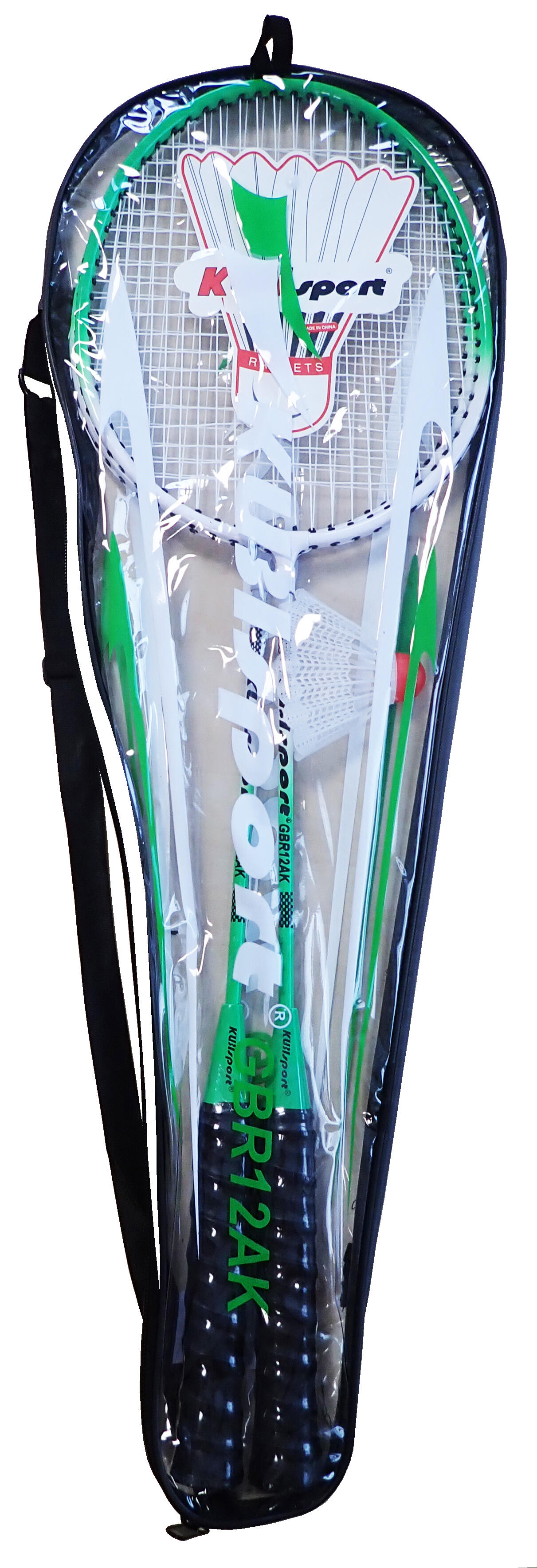 Badmintonset - 2 Schläger + Korb + Koffer 4/4