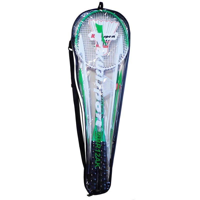 Badmintonová sada - 2 rakety+ košíček + pouzdro