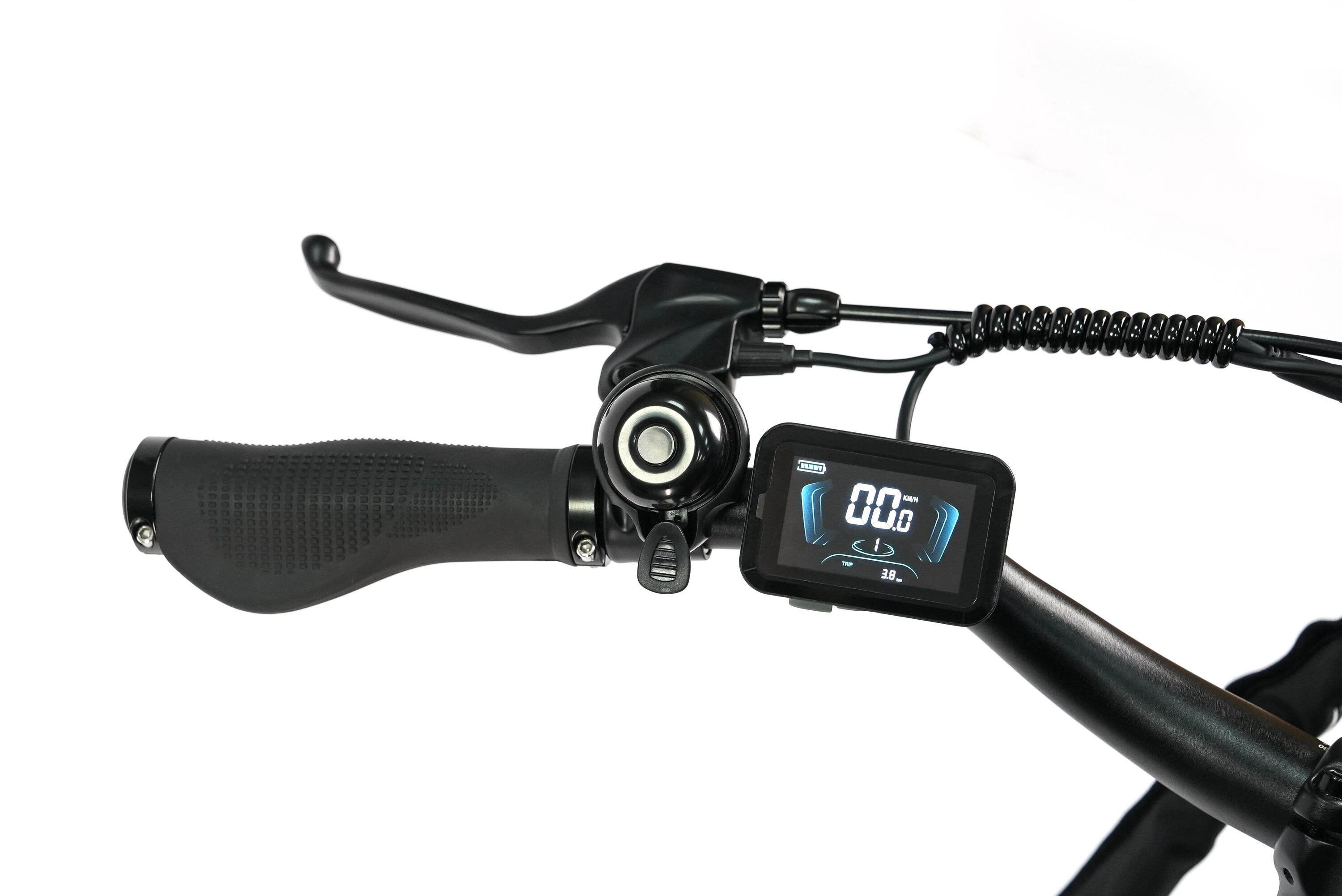 E-Bike de entrada baixa C3 SE 120km bicicleta elétrica unissex preto 4/7