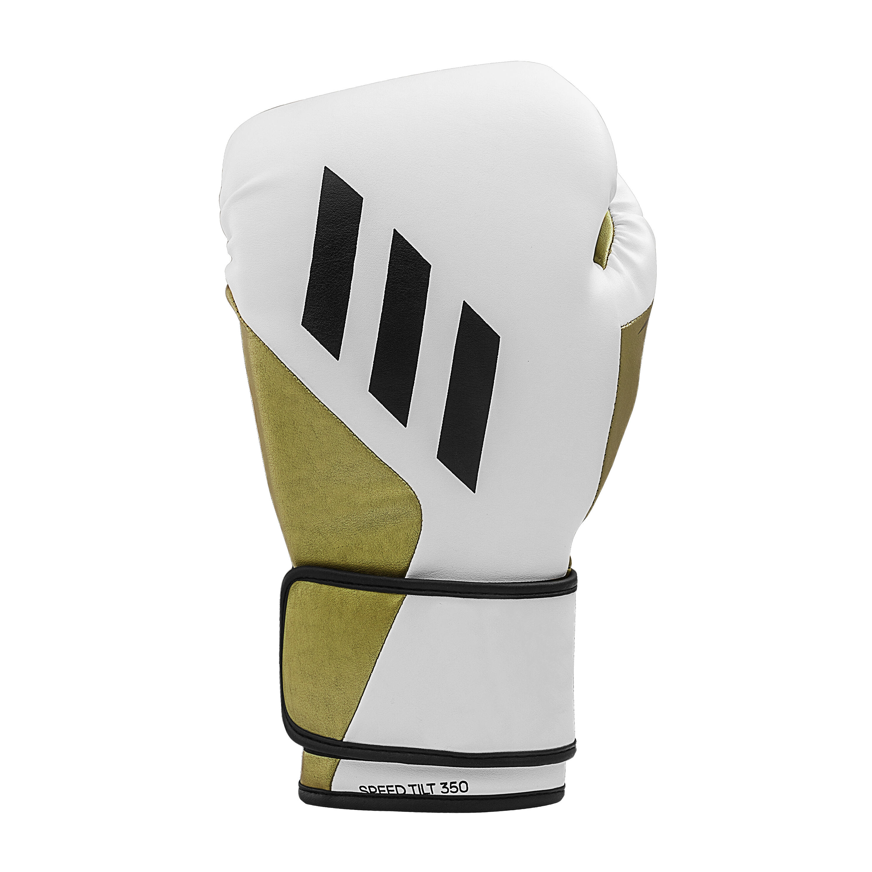 Adidas Guanto da boxe Speed Tilt 350V, 18 oz, bianco-oro