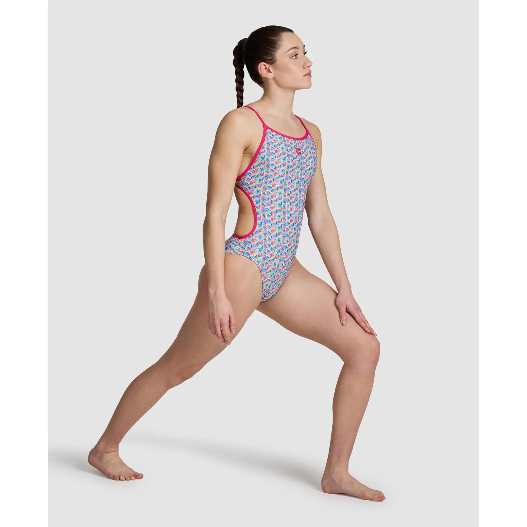 Maillot de bain 1 pièce femme Arena Starfish Lace 3/7