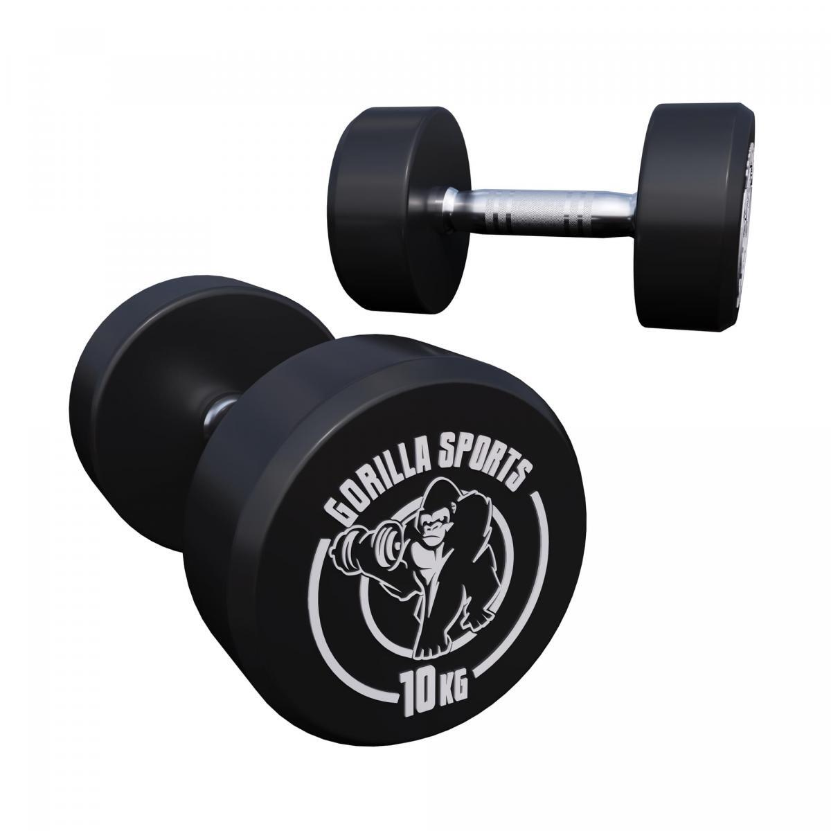 RACK + 5 PAIRES D'HALTÈRES RONDS DE 2,5KG À 15KG 4/7