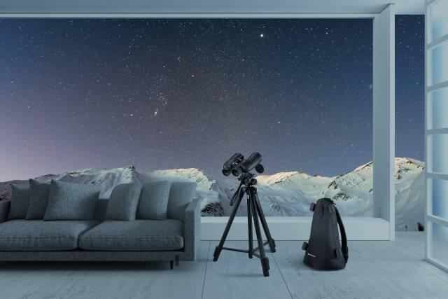 Binocolo 7x50 con treppiede e borsa da trasporto condizioni di scarsa luminosità 3/6