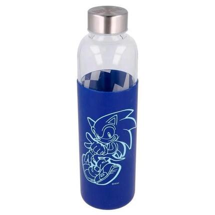 Beschermende glazen fles in silicone Stor Sonic The Hedgehog