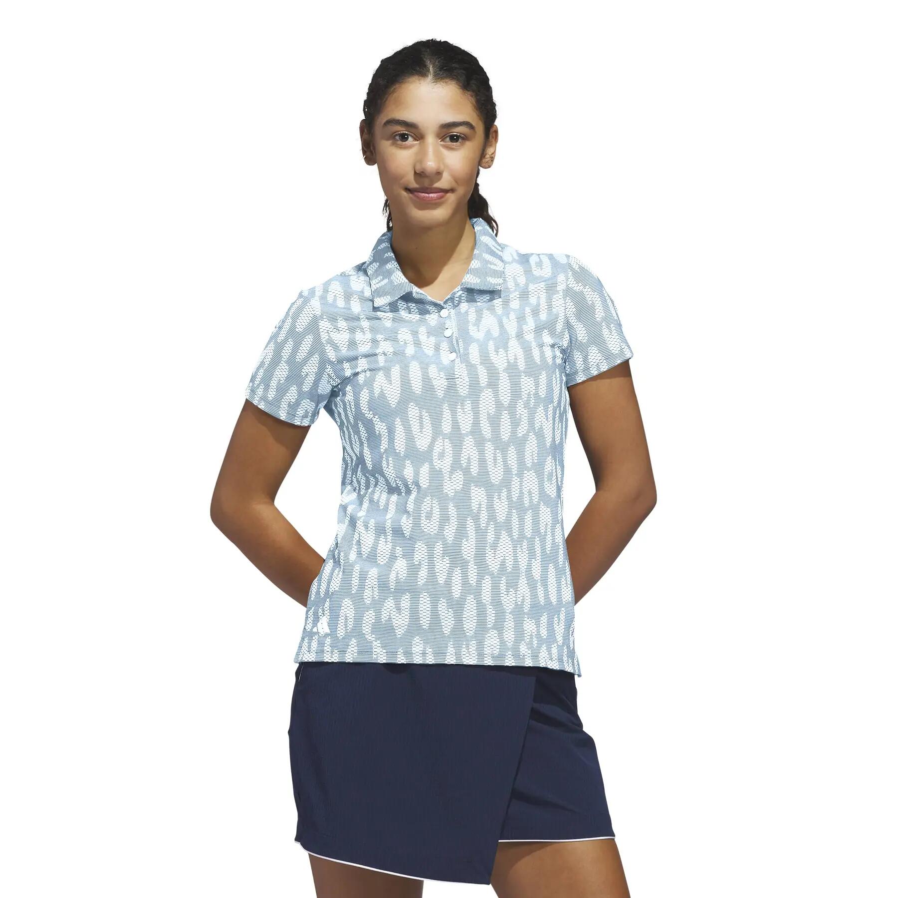 Polo-Shirt Jacquard Damen adidas Ultimate365 2/7