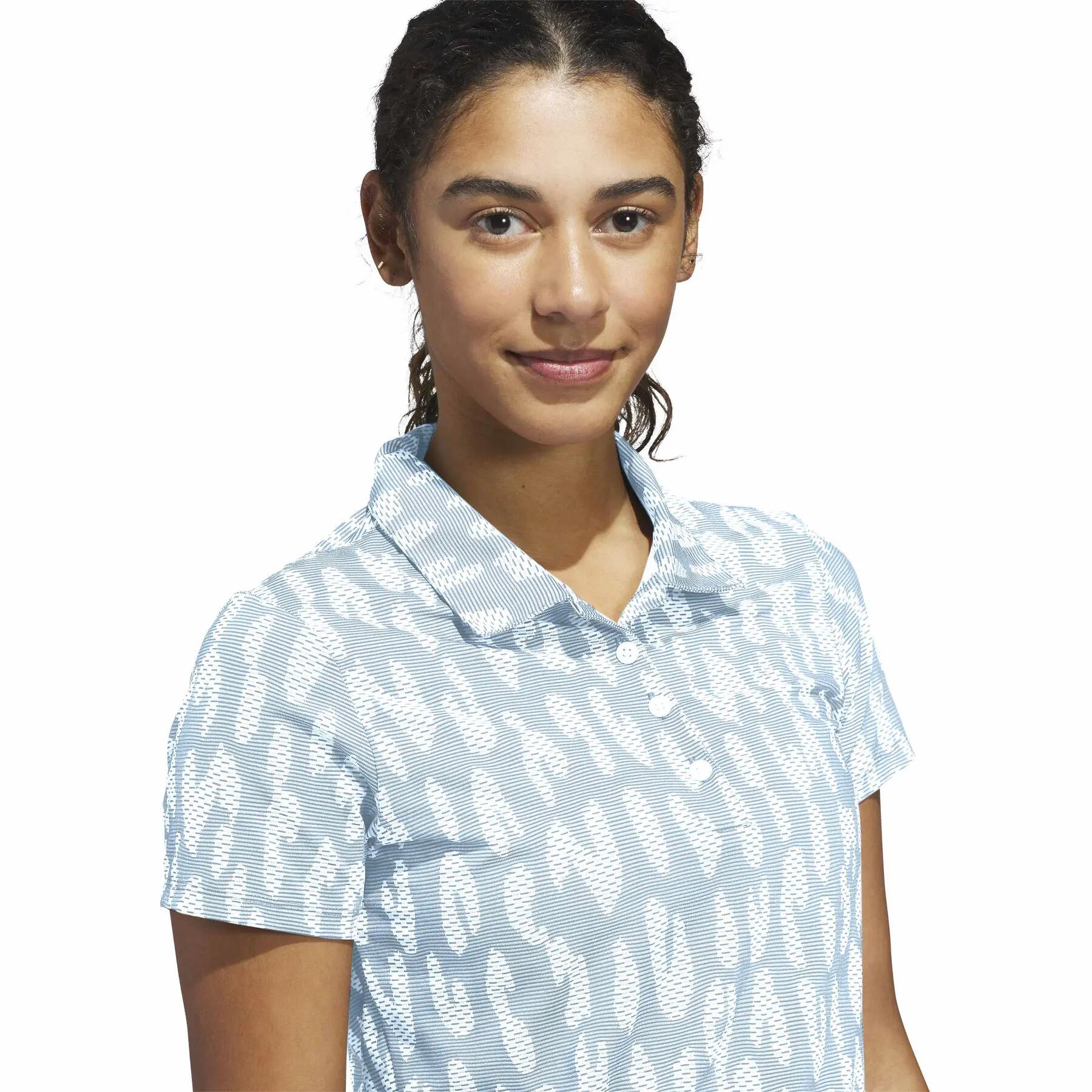Polo-Shirt Jacquard Damen adidas Ultimate365 6/7