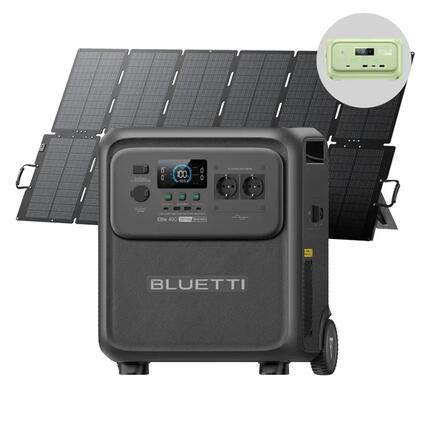 Stacja zasilania BLUETTI Elite400+500W 3840Wh z kołami do zasilania awaryjnego