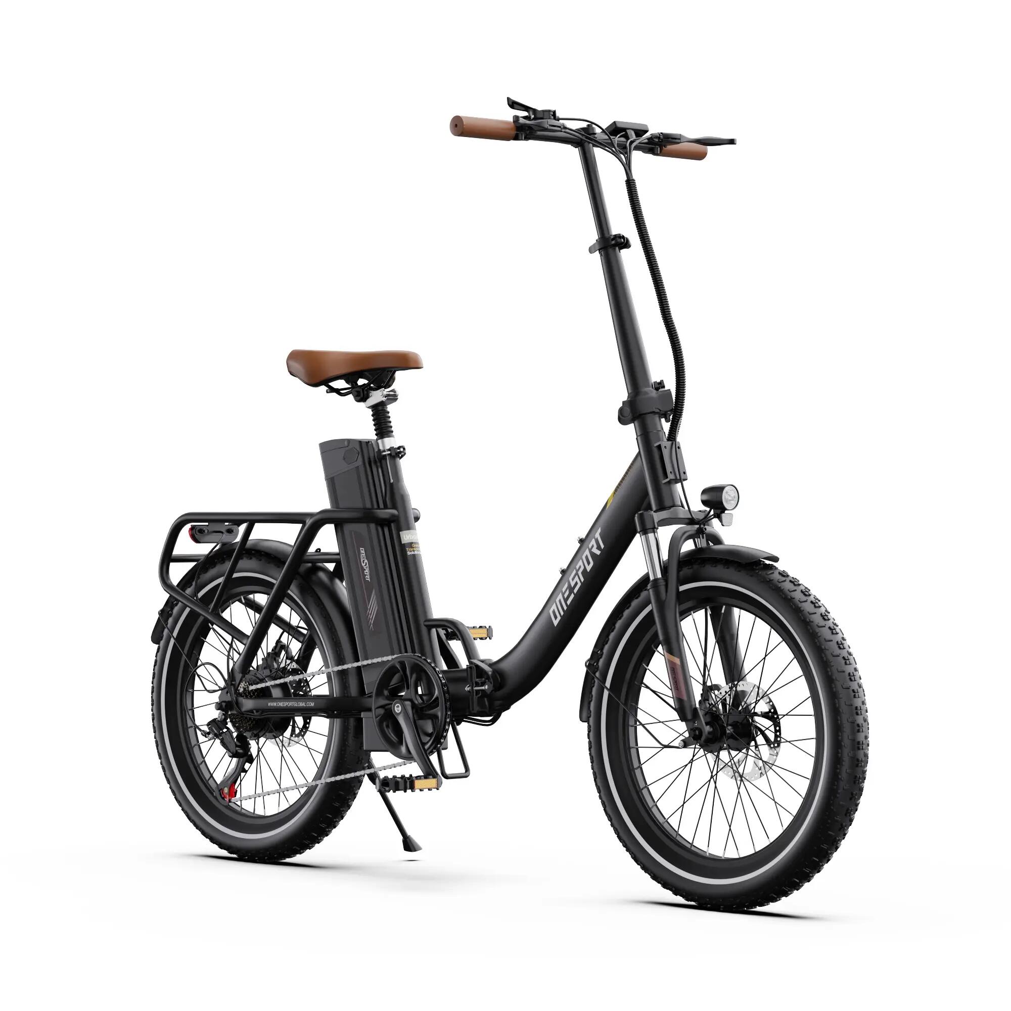 Stadt-E-Bike OT16-2, 48V 17Ah Akku, 20" Reifen 3/13