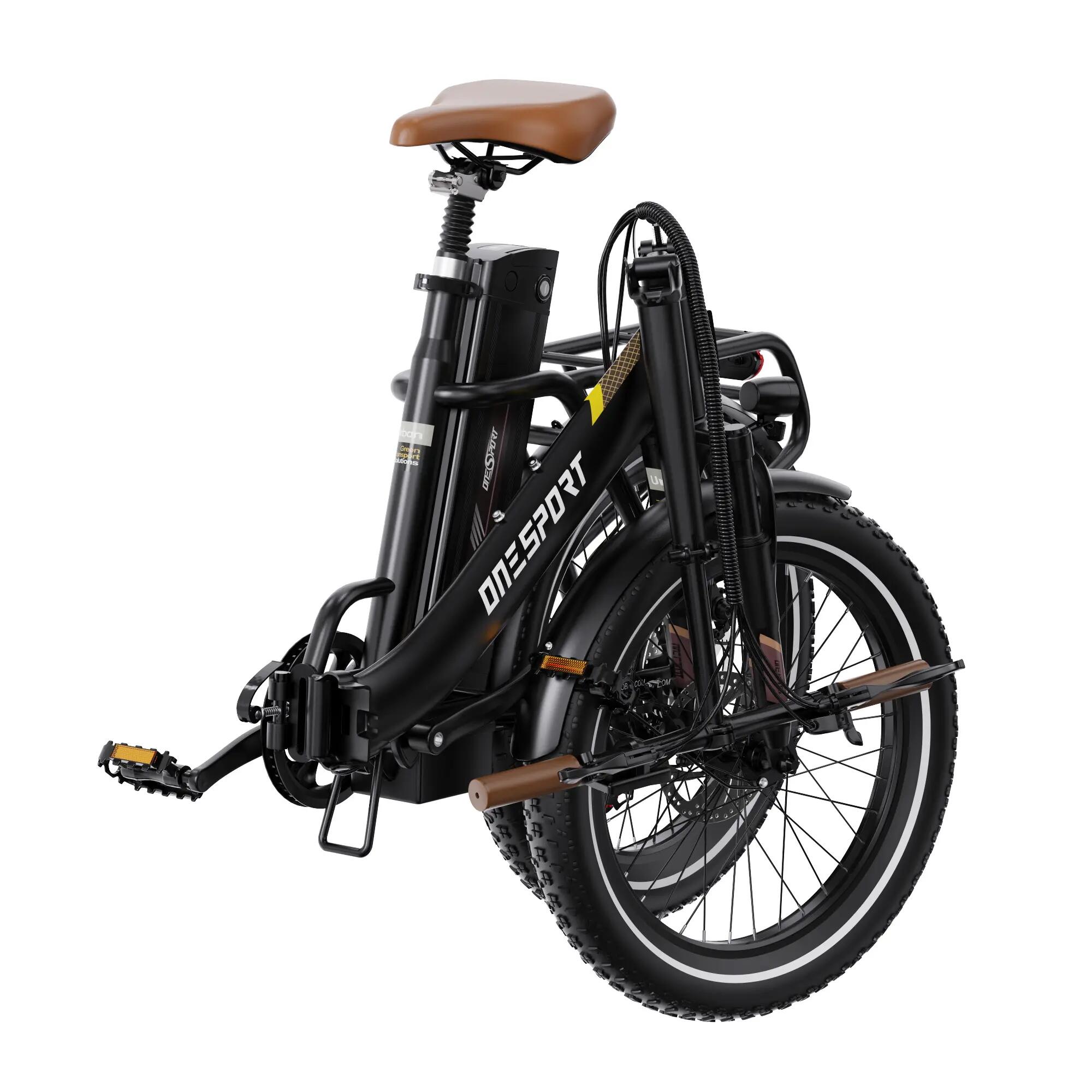 Stadt-E-Bike OT16-2, 48V 17Ah Akku, 20" Reifen 5/13