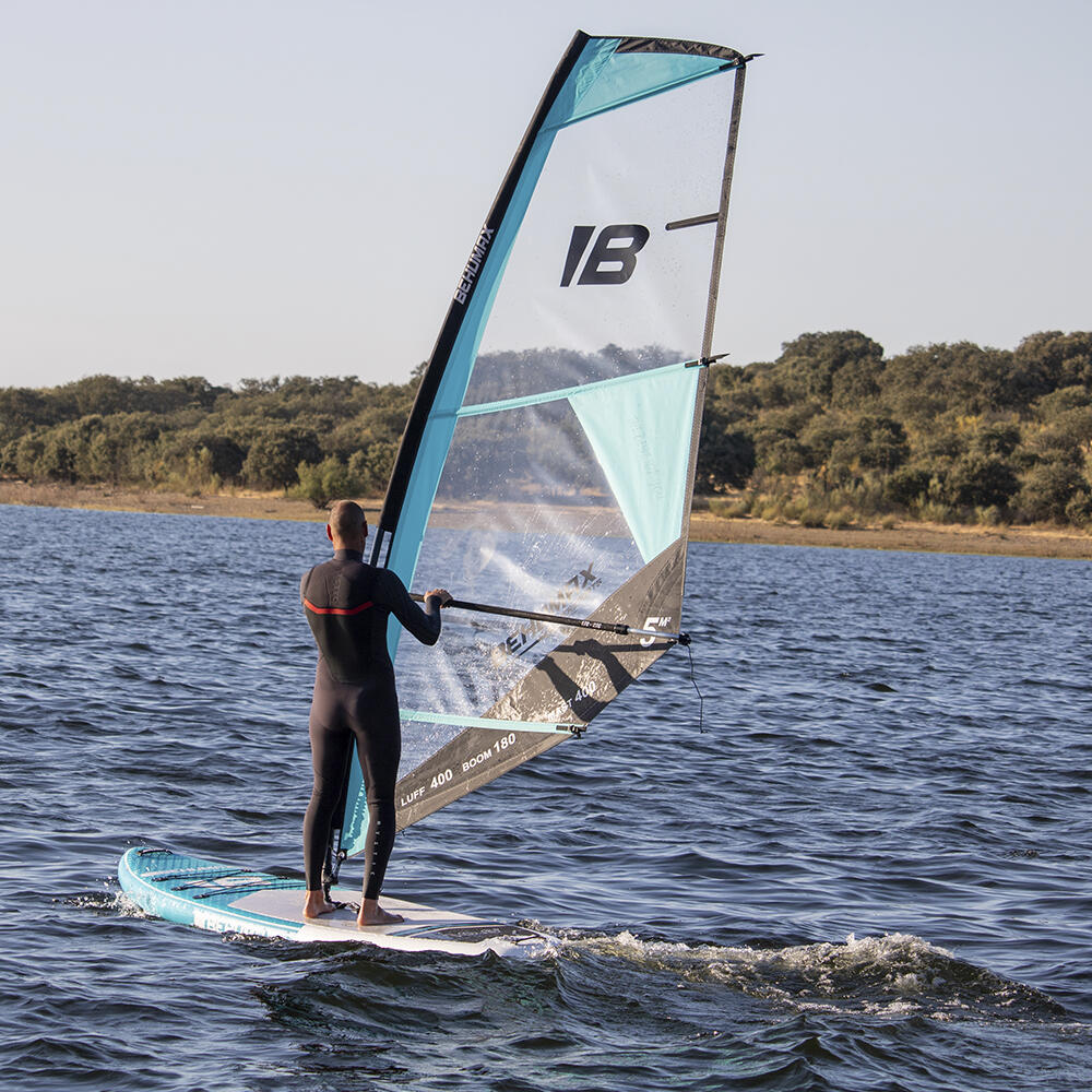 Pack Tabla de Windsurf Be Wave 10.6 PRO + Vela 5 Metros 2/4