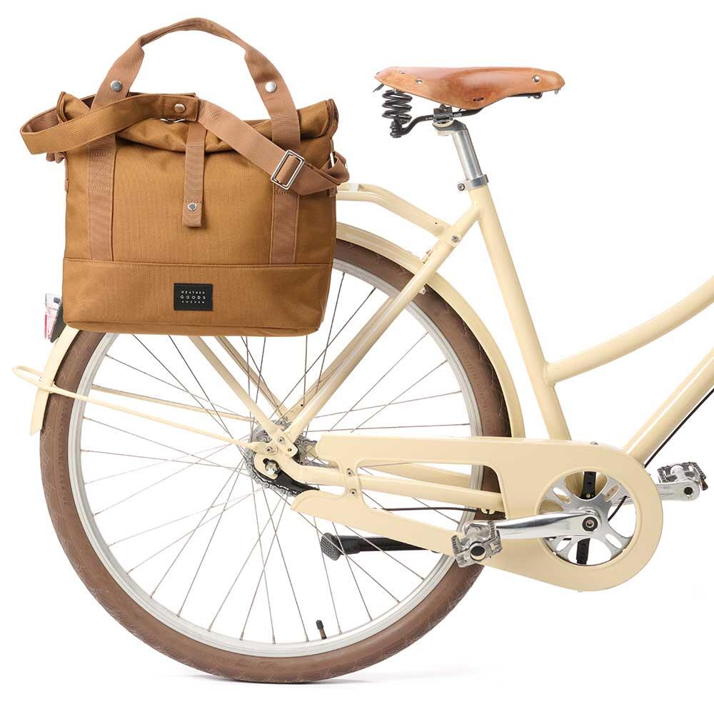 Weathergoods Sweden CITY Bike Satchel Caramel 3/7