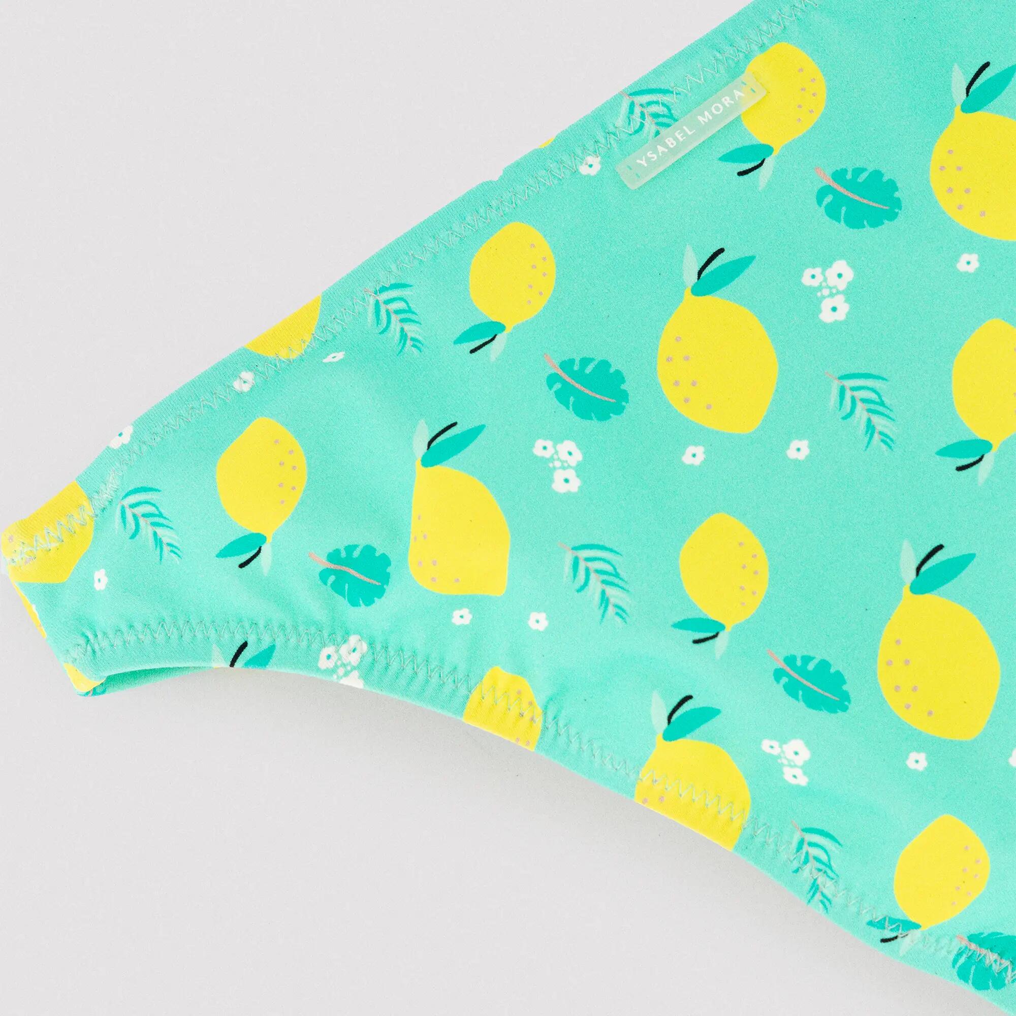 Culottes pour filles à imprimé citron 3/6